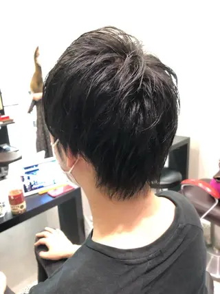 ショート メンズ 山本 かおりのヘアスタイル