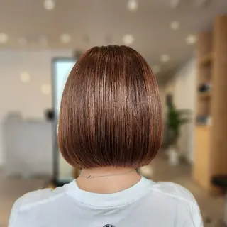 カラー ショート O.hair designers所属・シールエクステ🎀 ホシノ🕒ユウカのヘアスタイル