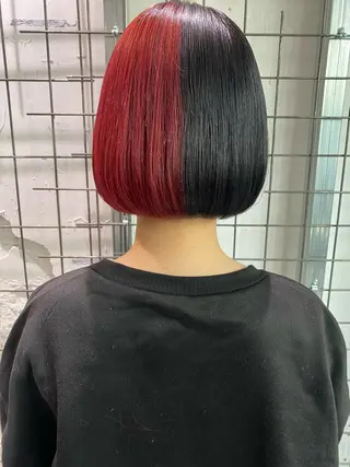 カラー AYANE 韓国ヘア /レイヤーカットのヘアスタイル