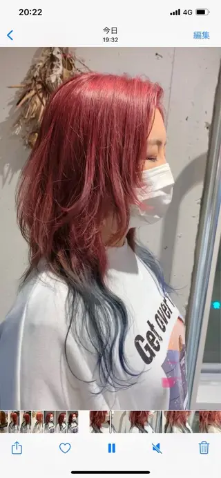 ロング カラー 髪質改善period.所属・いしかわまい🎀 髪質改善特価サロンのヘアスタイル