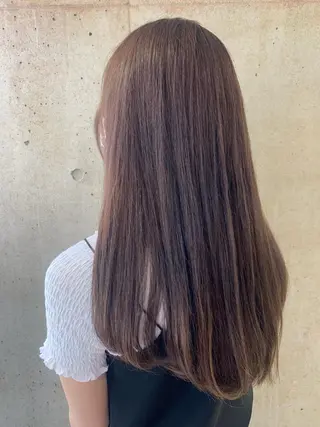 ロング 近 紗理奈のヘアスタイル