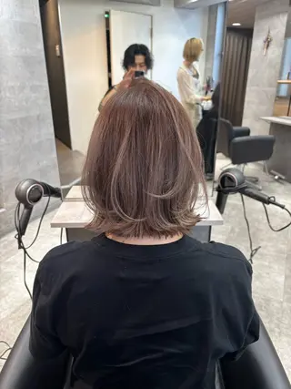 ミディアム 新宿/韓国メンズ RIKUパーマのヘアスタイル