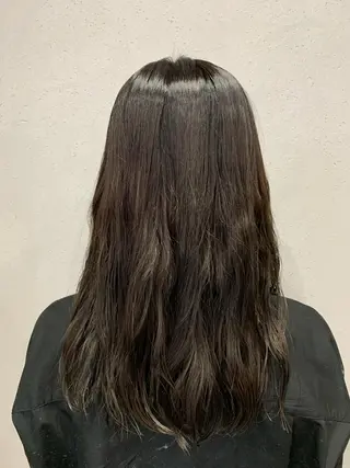 ロング パーマ ボブパーマコテ巻き風 パーマNo1深江秀平のヘアスタイル