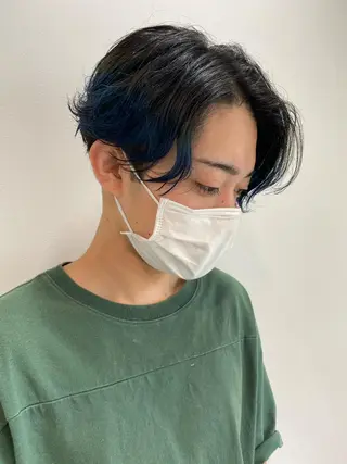 ショート ちばた/レイヤー 似合わせ/大阪中津のヘアスタイル