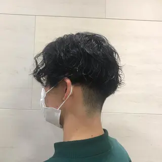 ショート カラー メンズ 茅ヶ崎パーマ特化/ スパイラル/ハルキのヘアスタイル