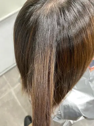 ミディアム 無料カットモデル ユナのヘアスタイル