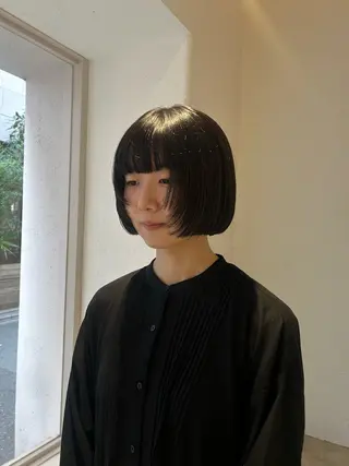 ショート iwami rena /Nary河原町のヘアスタイル