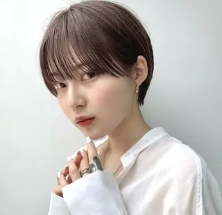 ショート 【女性限定】 しおりのヘアスタイル