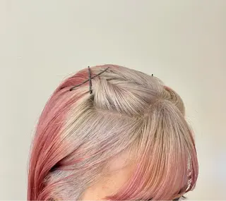 ミディアム メンズパーマ/ メッシュ📍ﾕﾘのヘアスタイル