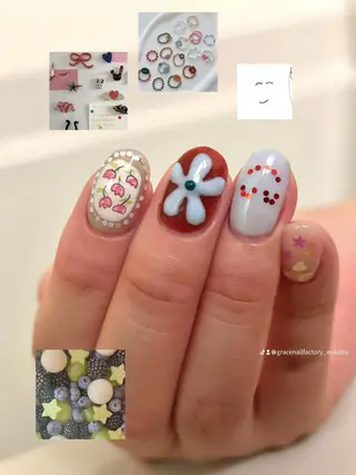 ネイル 大阪/堀江ニュアンス WAKABAのネイルデザイン