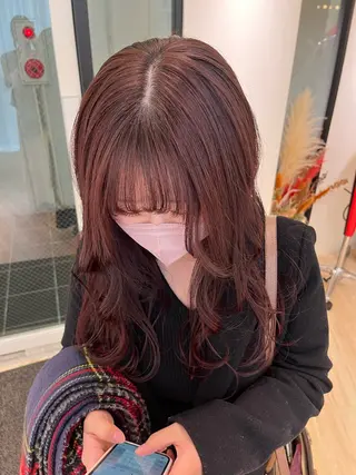 ロング カラー ParveMix￤ 大賀さつき🍨🤍のヘアスタイル