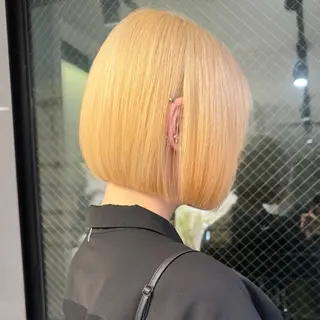 ショート カラー GO TODAY シェアサロン 原宿Verno店所属・髪質改善/ブリーチ/ ボブ特化/よしきのヘアスタイル