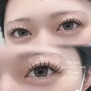 マツエク・マツパ M.wish Rin🩰️🫧のマツエク・マツパデザイン