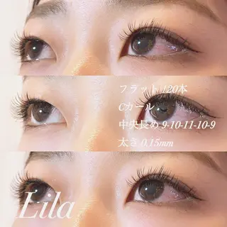 マツエク・マツパ Lila彦根店所属・Lila 彦根店のマツエク・マツパデザイン