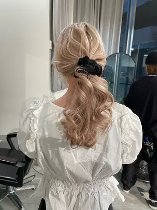 ロング カラー 💜ハイトーン💛 マジカルかいちゃんのヘアスタイル