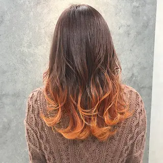 ロング 所渉/韓国レイヤー /ウルフカットのヘアスタイル