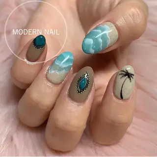 ネイル 小川 玲奈のネイルデザイン