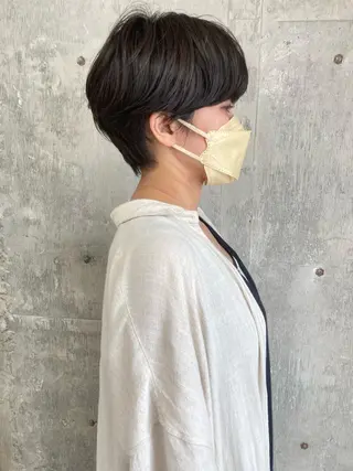 ショート カラー パーマ 小木曽智美 /ボブ/ショートのヘアスタイル