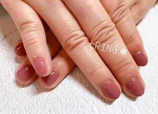 ネイル tRING＊ しいの木台のネイルデザイン