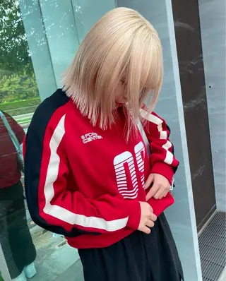 ショート カラー qpula所属・qpula misuzuのヘアスタイル