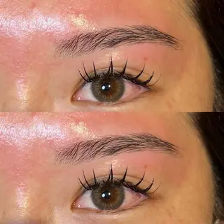 アイブロウ The coast ⭐︎ritaのマツエク・マツパデザイン