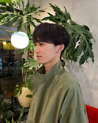 カラー パーマ メンズ スパイキーショート/ メンズヘア/hugeのヘアスタイル