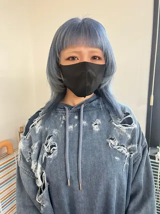 ミディアム カラー 🩷ハイトーン透明感 レイヤー🩷ユリカのヘアスタイル