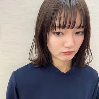 ミディアム カラー Kouta/似合わせ /パーマ/カラーのヘアスタイル