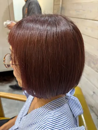 ミディアム カラー ❄️中野侑香❄️ ハイライト/ブリーチのヘアスタイル