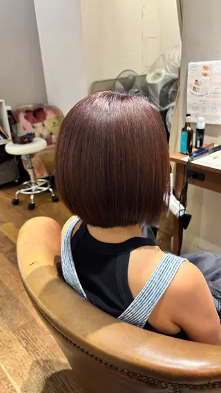 ショート 佐藤宰❪髪質改善❫ ❪カラー/透明感❫のヘアスタイル