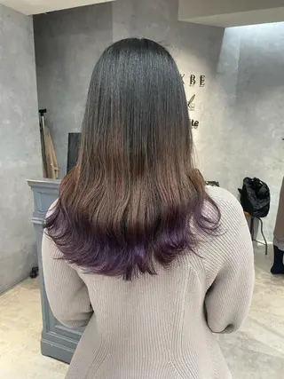 ロング Cielro【 シェイロ 】所属・Cielro/ダブル カラー/西田咲希のヘアスタイル