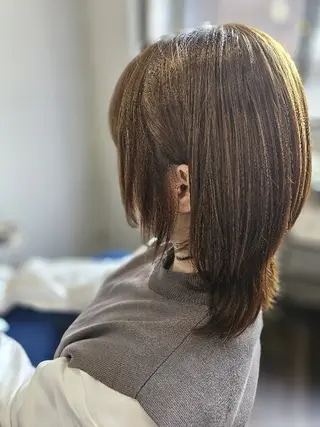 ミディアム カラー terra✂️川嶋 大輔のヘアスタイル