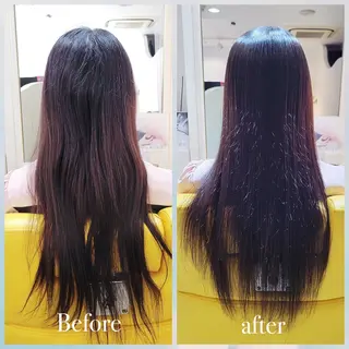 ロング 加納 和枝のヘアスタイル