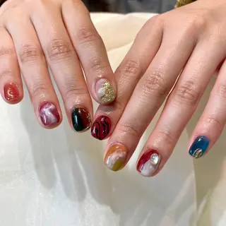 ネイル 新井 ひなののネイルデザイン