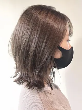 ミディアム noi MIKUのヘアスタイル