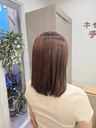 カラー 暖色🍎透明感カラー 🩵小林かりんのヘアスタイル