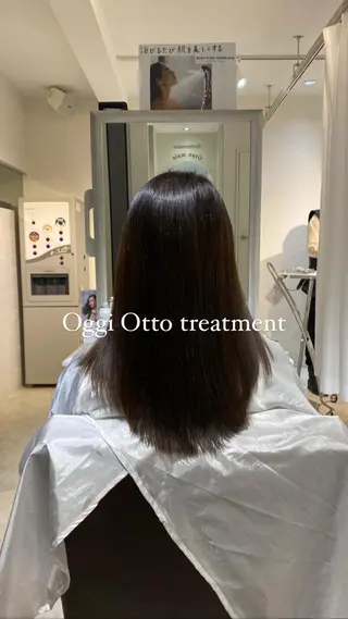 ロング 縮毛矯正とレイヤー カット/杉村凜汰郎のヘアスタイル