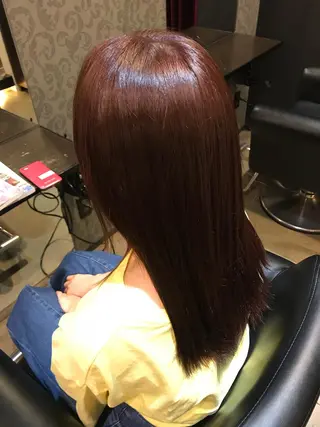 セミロング 亀田 泰生のヘアスタイル