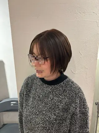 ショート たなかあゆ✨ALBU MACADEMY渋谷のヘアスタイル