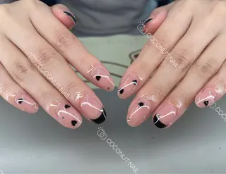 ネイル 神田 ココナッツのネイルデザイン