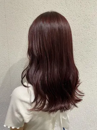 セミロング 大野 美紅のヘアスタイル