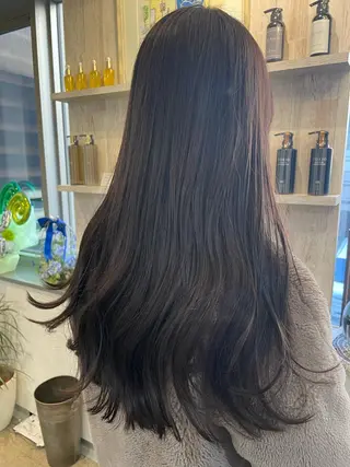 ロング カラー 透明感カラー💎 AYAのヘアスタイル