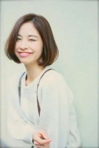 ミディアム カラー パーマ ヘアアレンジ セミロング ショート iplus まつげ、眉毛、耳つぼのマツエク・マツパデザイン