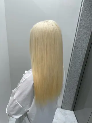 セミロング カラー ヘアアレンジ レイヤー/艶ベージュ /🎀Saki🎀のヘアスタイル