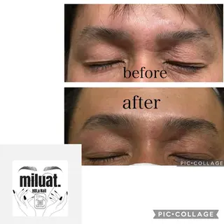 メンズ アイブロウ 北嶋 愛未の眉毛・アイブロウイメージ