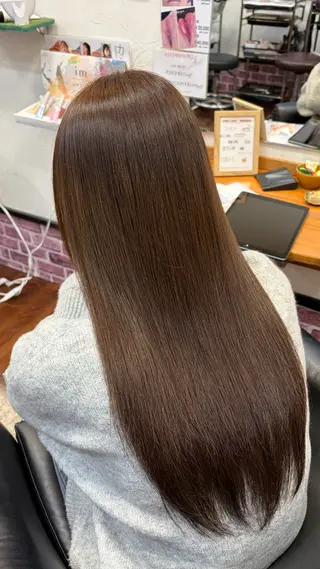 ロング カラー 古賀 桜のヘアスタイル