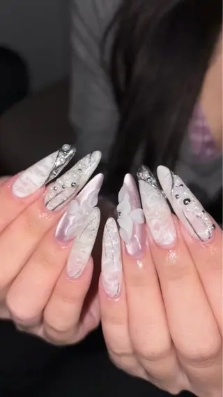 ネイル ⟡.·coco⟡.· 1月予約受付中のネイルデザイン