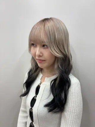 ロング 西宮/トレンドカラー /美馬本紅亜のヘアスタイル