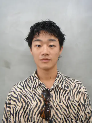 パーマ メンズ メンズカット パーマ[佐橋]のヘアスタイル