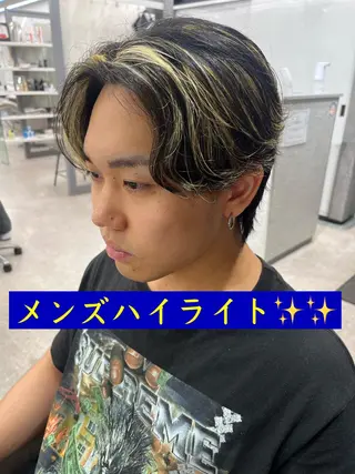 カラー メンズ 🍐シャドウパーマ メンズ特化/守岡🍐のヘアスタイル